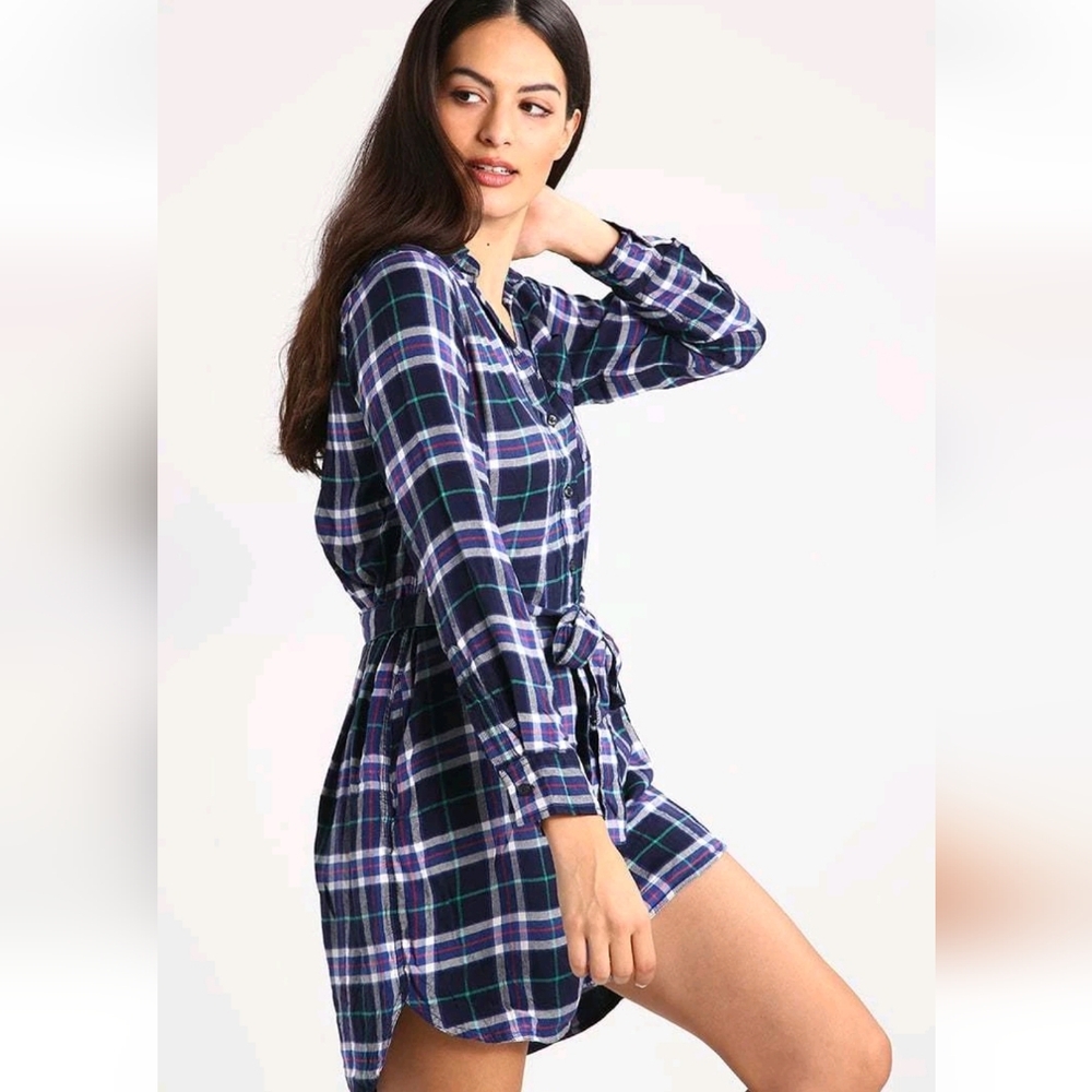 Gap Pendleton Plaid Flannel Dress